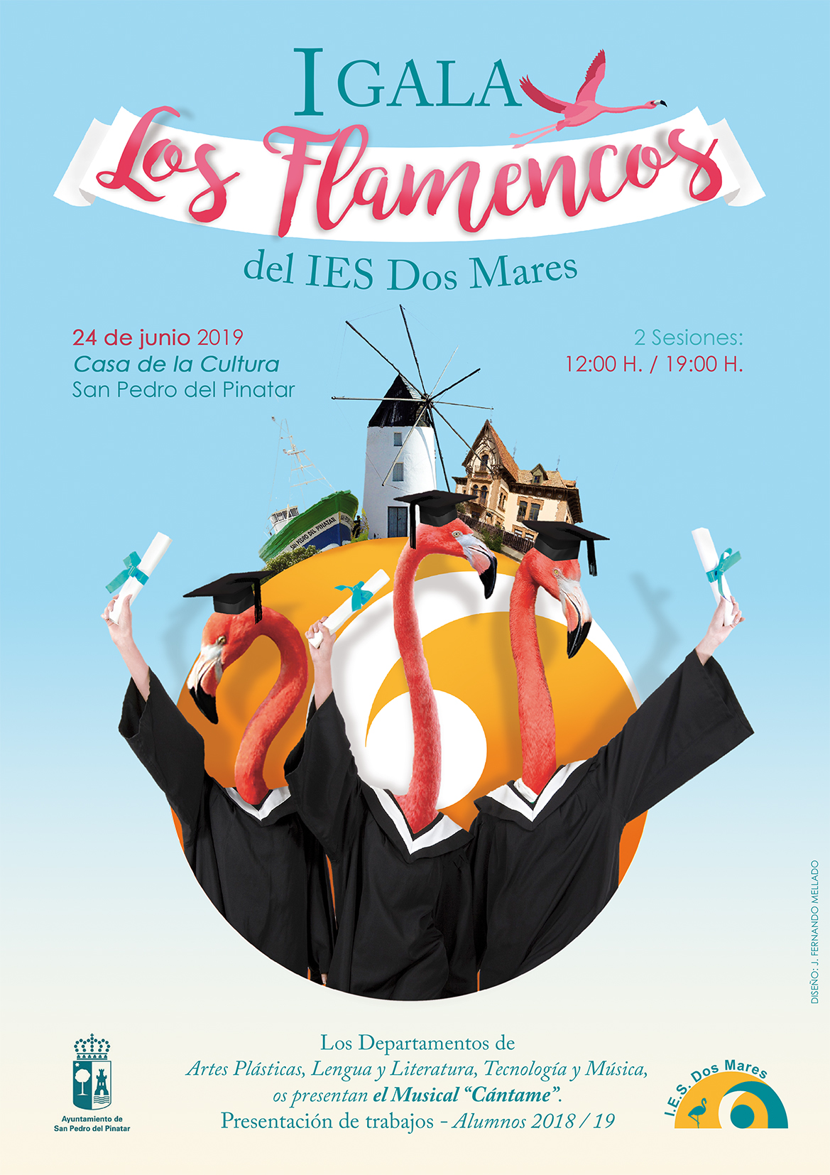 Cartel I Gala "Los Flamencos"