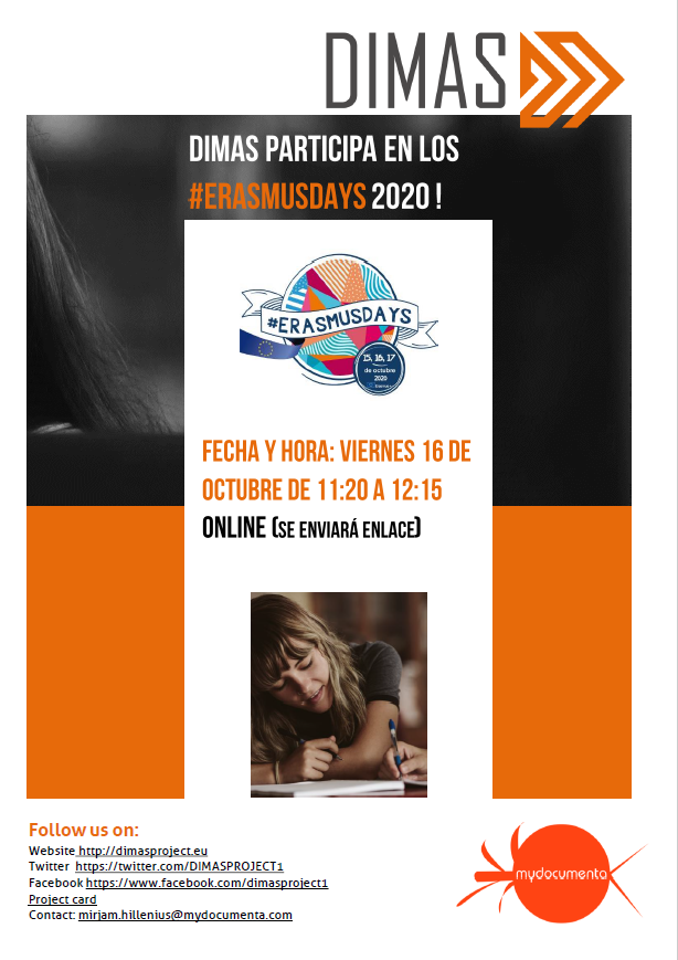 Proyecto DIMAS - ErasmusDays2020